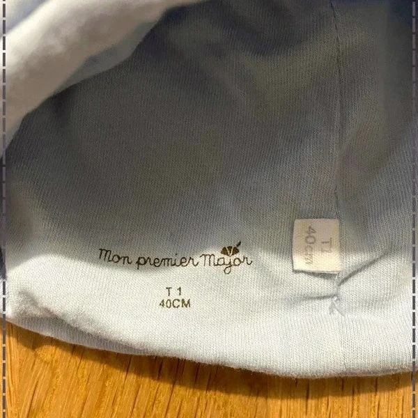 Boy's 40 cm Sergent Major newborn bonnet – Very good condition – photo 2